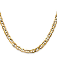 14k 5.25mm Concave Anchor Chain