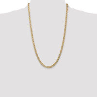 14k 5.25mm Concave Anchor Chain