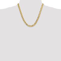 14k 8mm Concave Anchor Chain