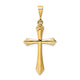 14k Passion Cross Pendant