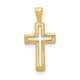 14k Cross Charm