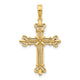 14k Fancy Cross Pendant