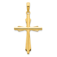 14ky Fancy Cross Pendant