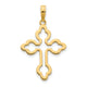 14k Cross Charm