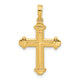 14k Fancy Cross Charm