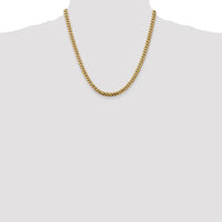 14k 5mm Solid Miami Cuban Chain