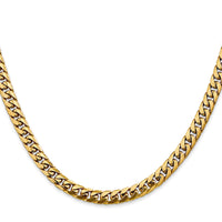 14k 5mm Solid Miami Cuban Chain