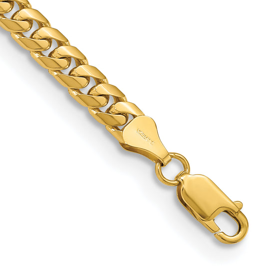 14k 5.5mm Solid Miami Cuban Chain