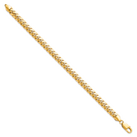 14k 6.75mm Solid Miami Cuban Chain