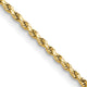 14k 2.0mm Semi-solid D/C Rope Chain