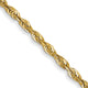 14k 1.5mm Ultra D/C Lightweight Rope Chain