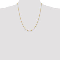 14k 1.5mm Ultra D/C Lightweight Rope Chain