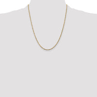 14k 1.8mm Ultra D/C Lightweight Rope Chain