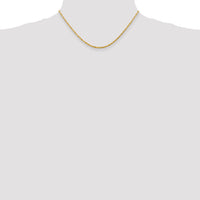 14k 2.25mm Ultra D/C Lightweight Rope Chain
