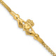 14K Polished Claddagh Bracelet