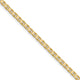 14k 2.4mm Concave Anchor Chain (100 inch Spool)