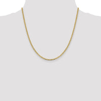 14k 2.4mm Concave Anchor Chain