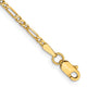 14k 1.8mm Flat Figaro Chain