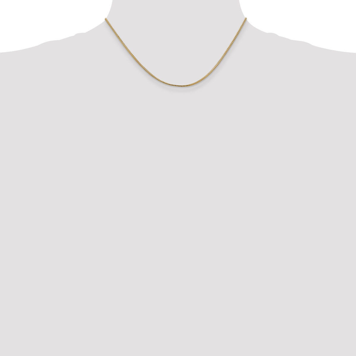 14k 1.0mm Franco Chain