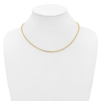 14k 1.0mm Franco Chain