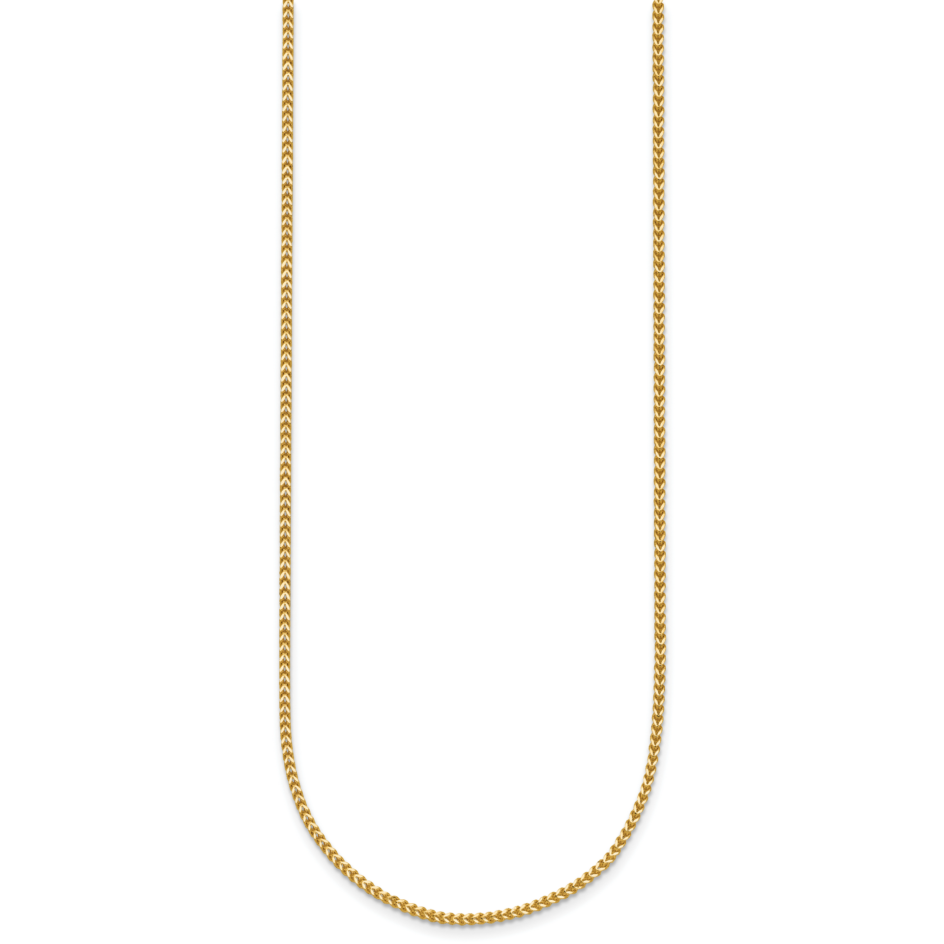14k 1.0mm Franco Chain