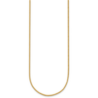14k 1.0mm Franco Chain