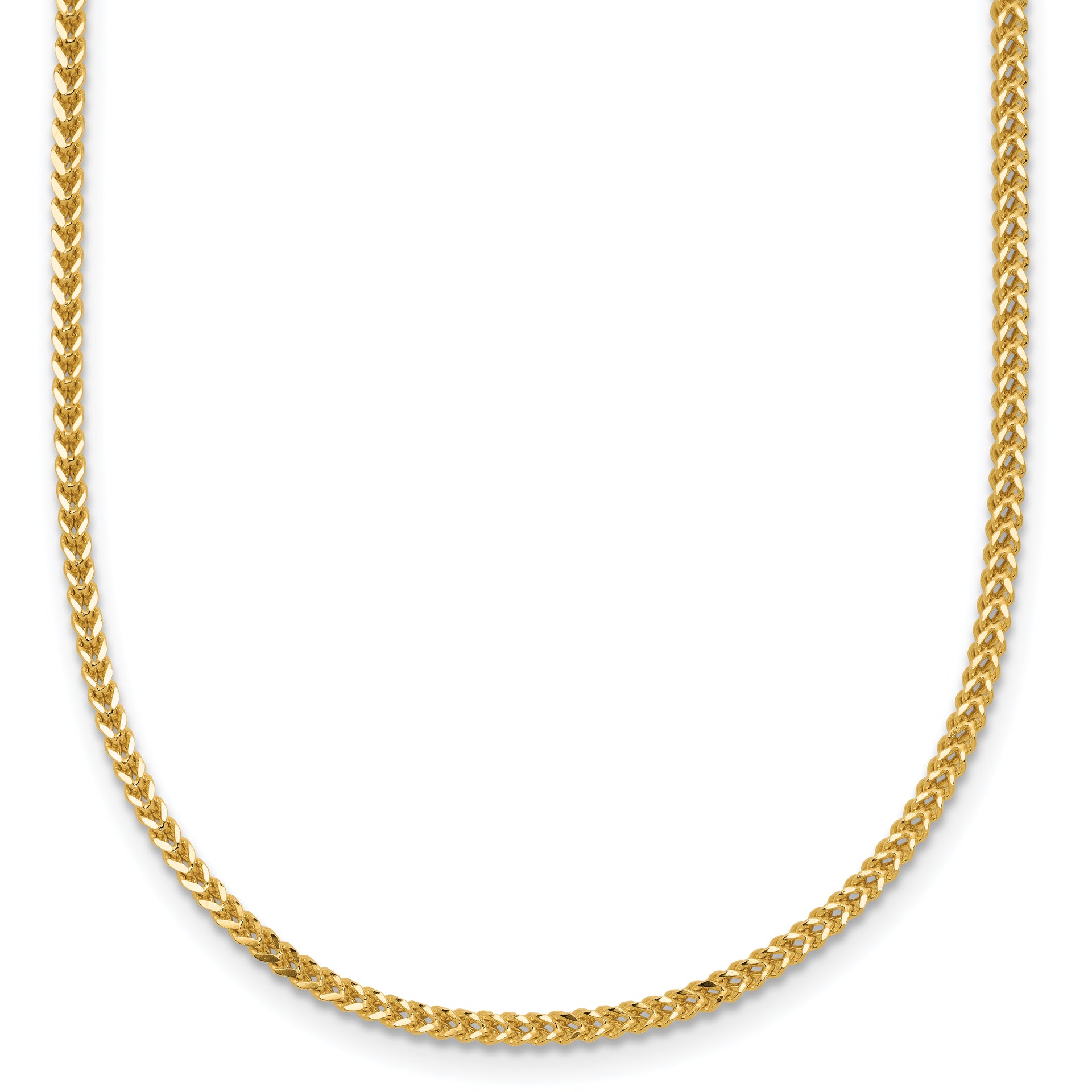 14k 1.3mm Franco Chain