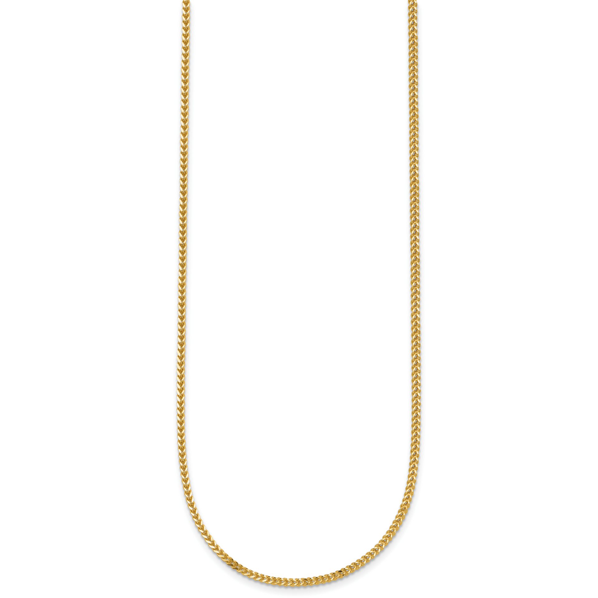 14k 1.3mm Franco Chain