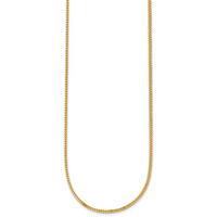 14k 1.3mm Franco Chain