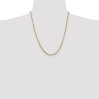 14k 1.3mm Franco Chain