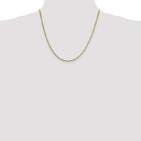 14k 1.4mm Franco Chain