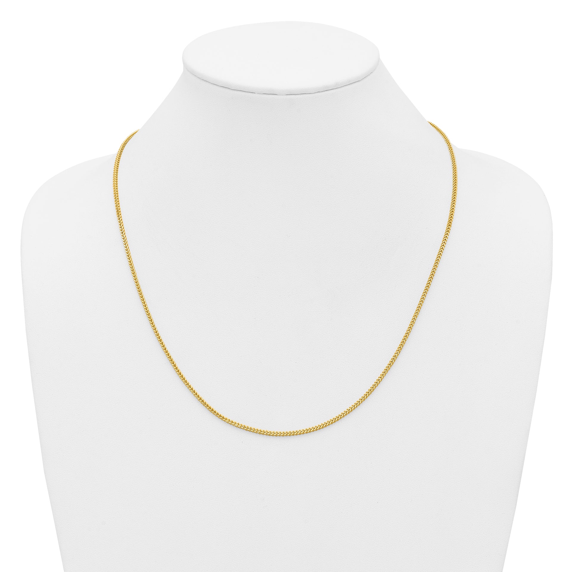 14k 1.4mm Franco Chain