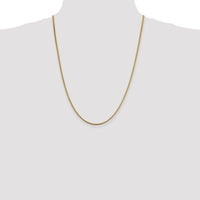 14k 1.4mm Franco Chain