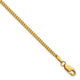 14k 1.4mm Franco Chain