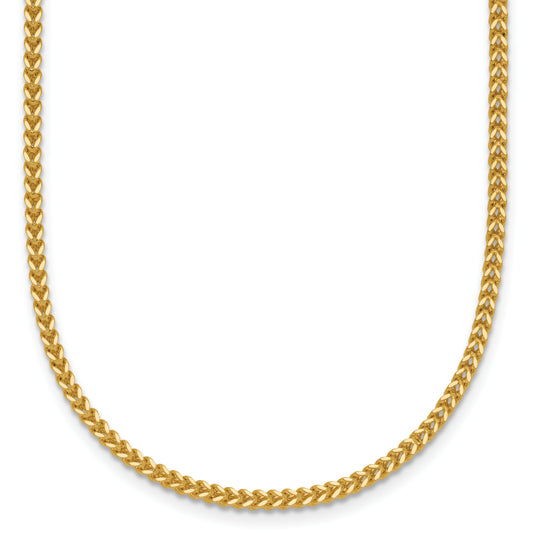 14k 1.5mm Franco Chain