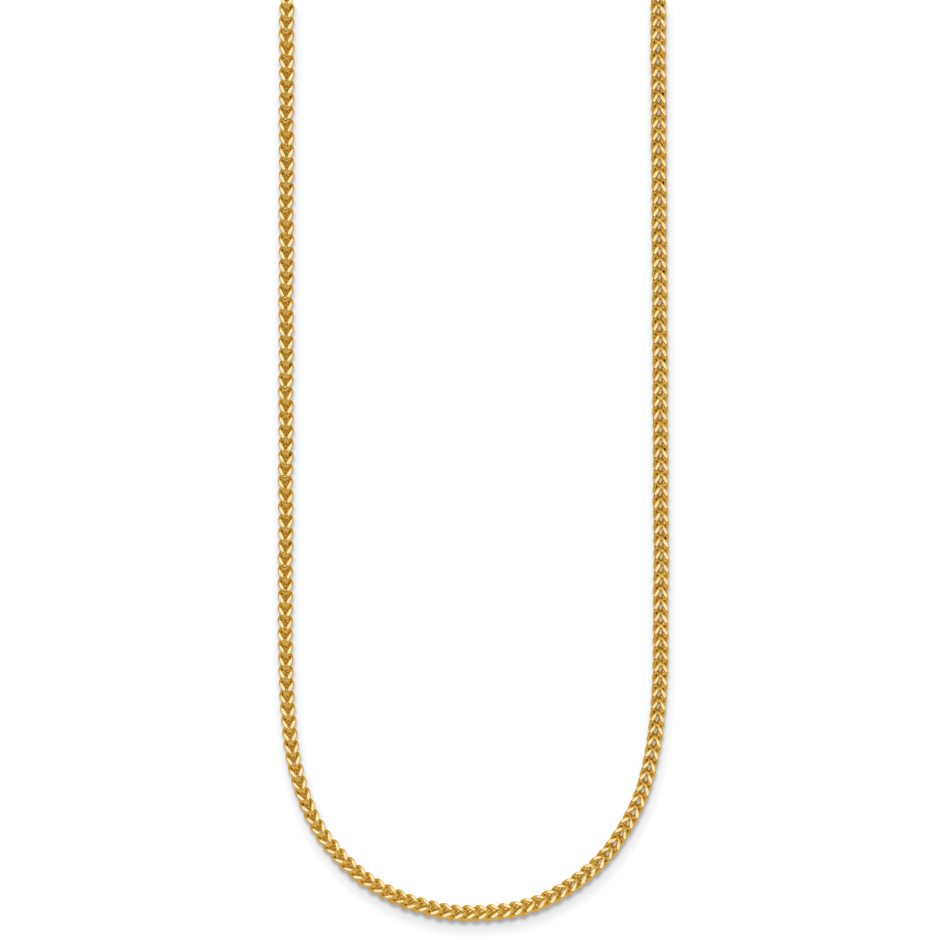 14k 1.5mm Franco Chain