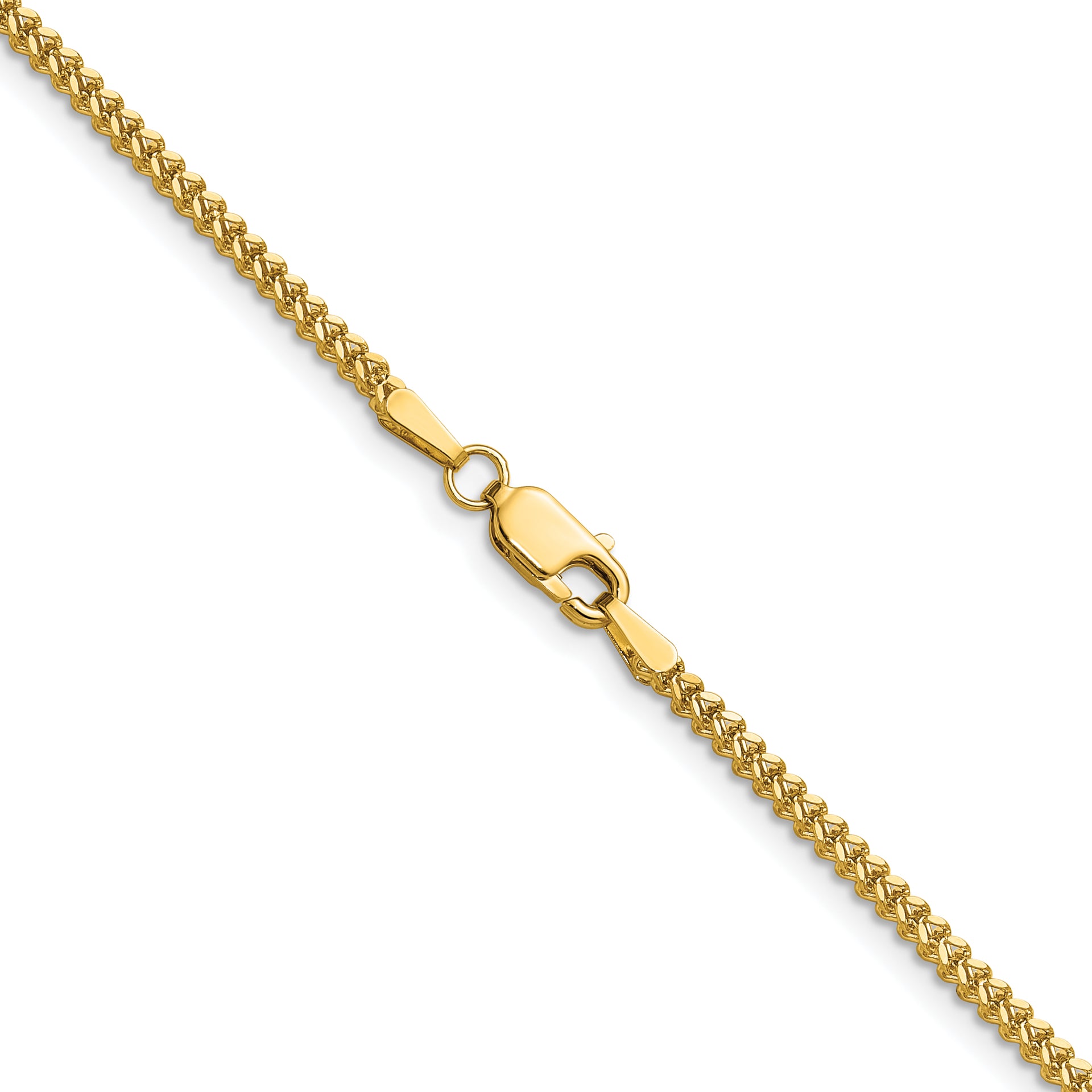 14k 1.5mm Franco Chain