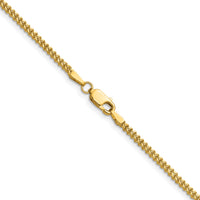 14k 1.5mm Franco Chain