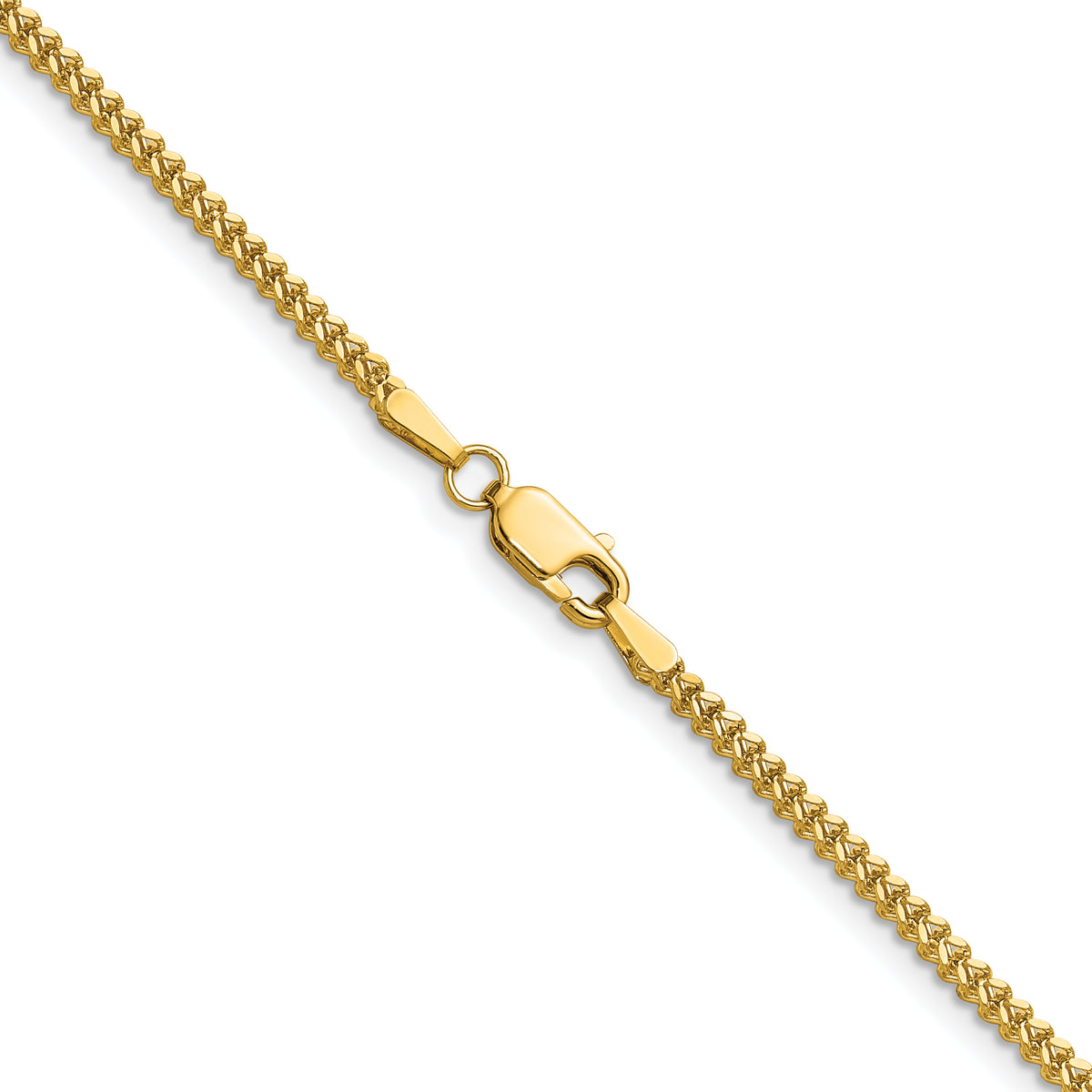14k 1.5mm Franco Chain