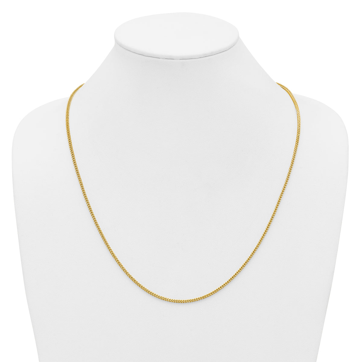 14k 1.5mm Franco Chain
