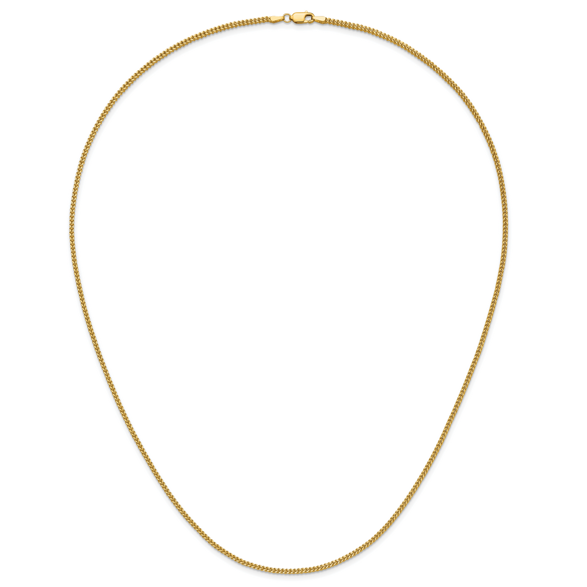 14k 1.5mm Franco Chain