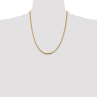 14k 2.3mm Franco Chain