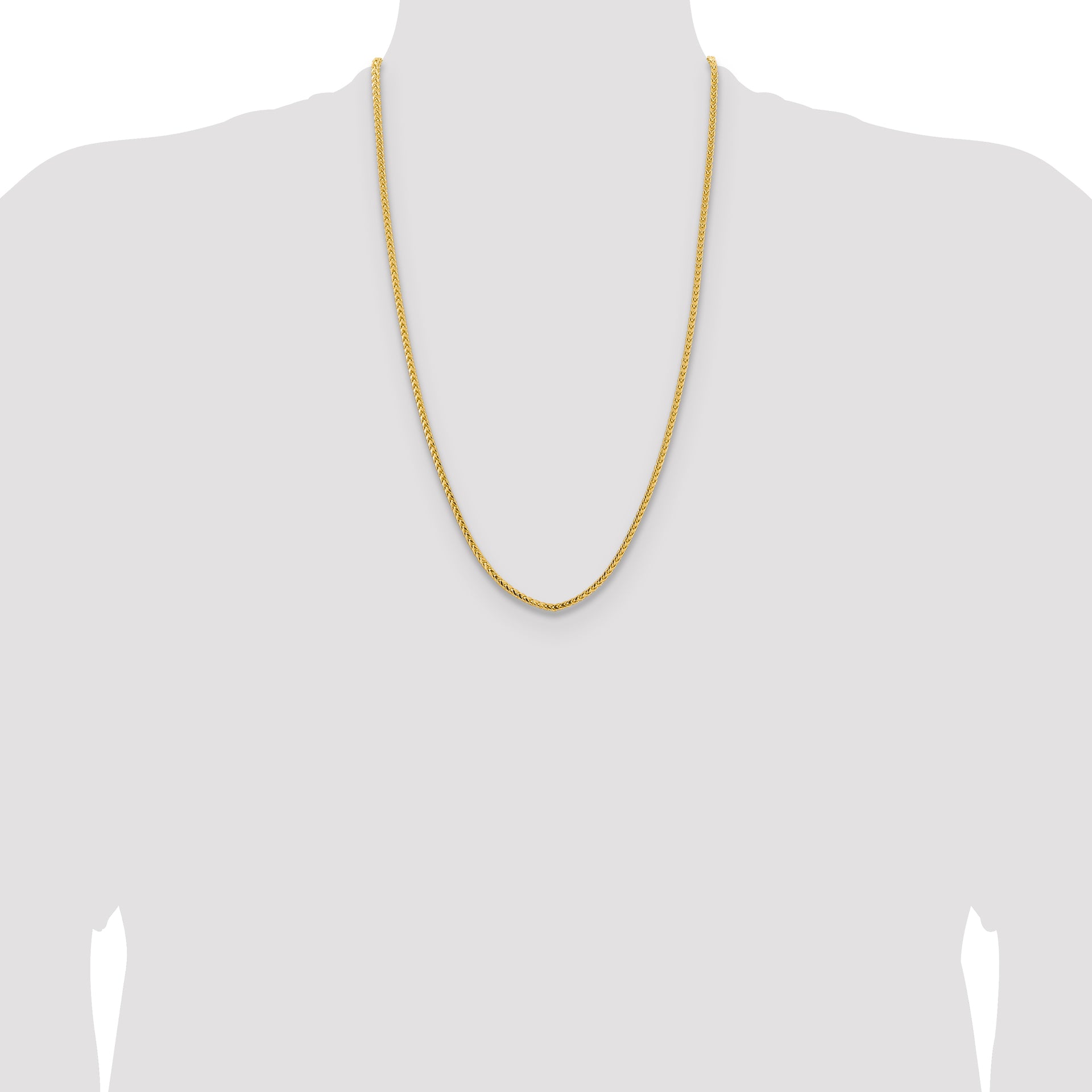 14k 3mm Franco Chain