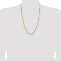 14k 3mm Franco Chain