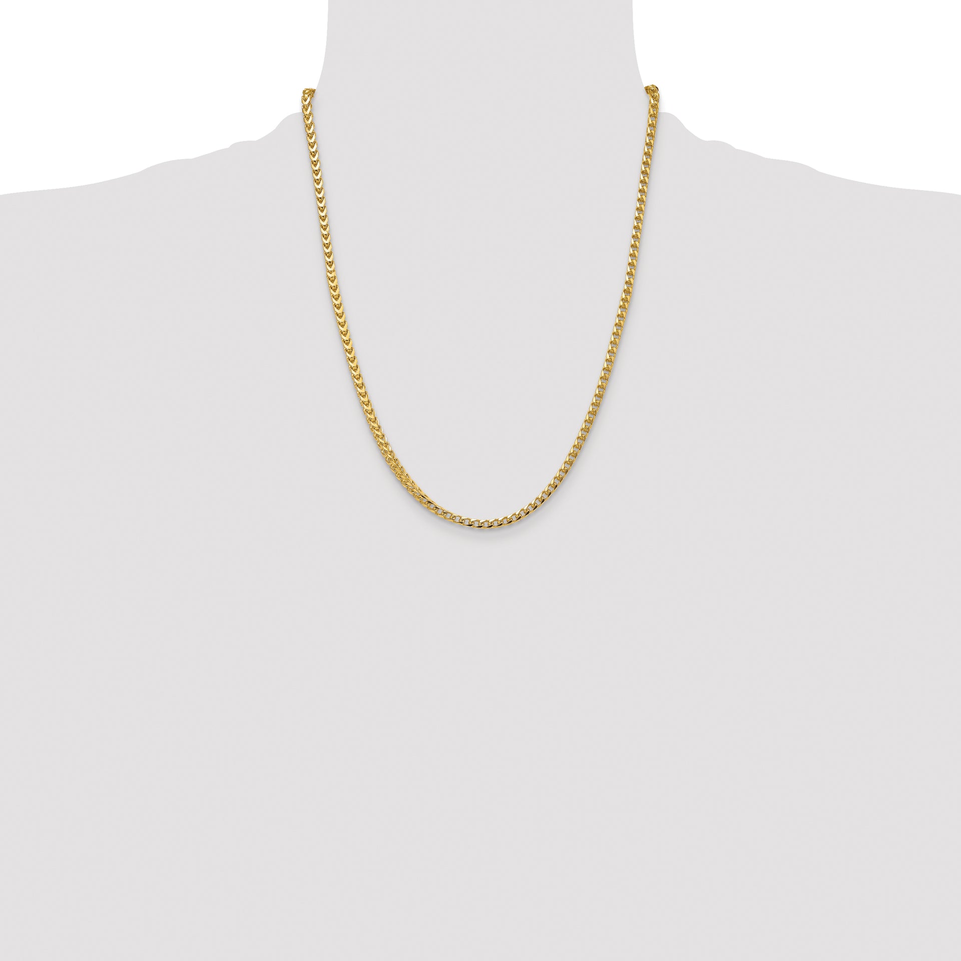 14k 3.7mm Franco Chain