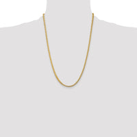 14k 3.7mm Franco Chain