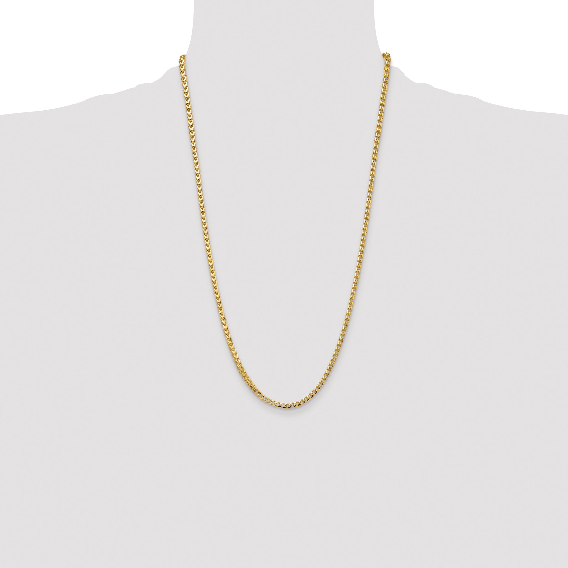 14k 3.7mm Franco Chain