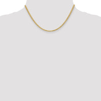 14k 2.8mm Flat Wheat Chain