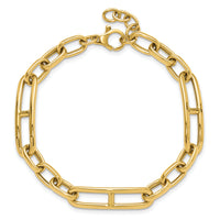 14K Fancy Link Bracelet