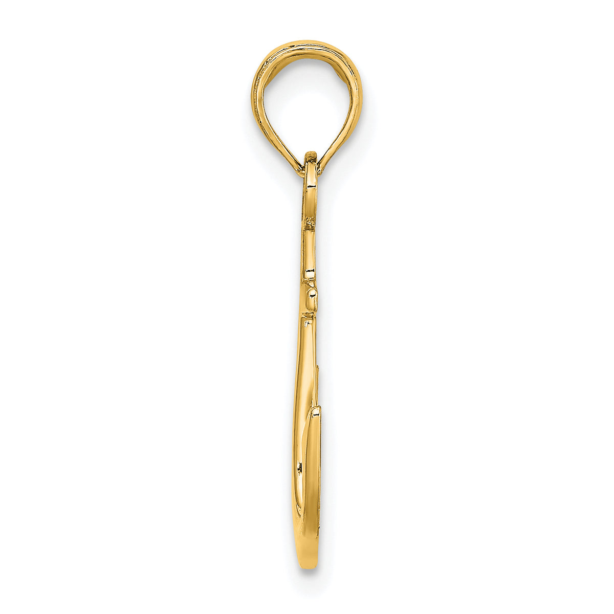 14k Anchor Pendant